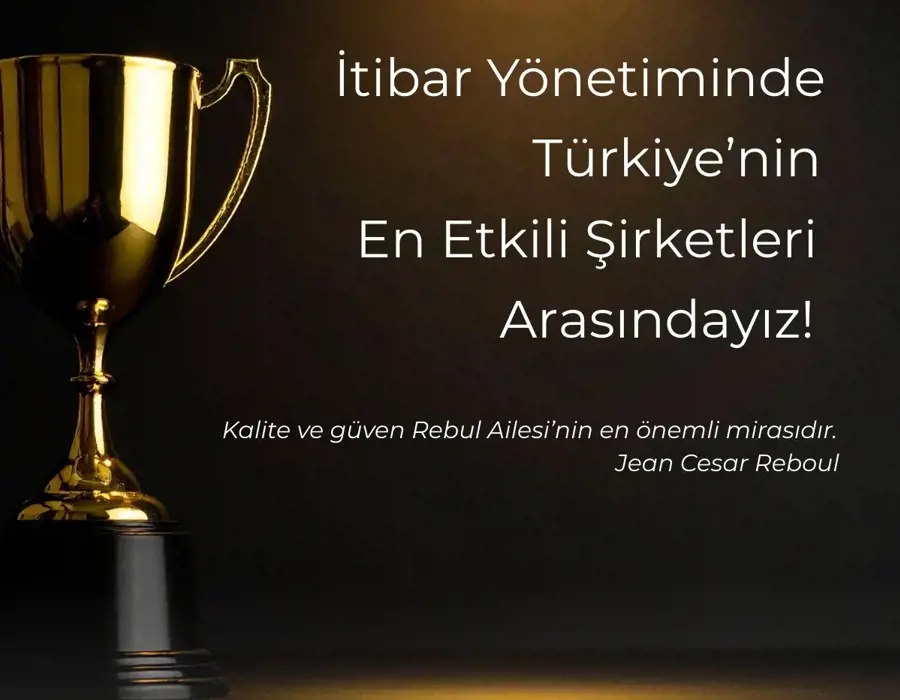 True ? Atelier Rebul: İtibar Yönetimi En Etkili 100 Şirket Arasında! :
